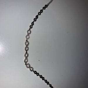 Sterling Silver Infinity Bracelet